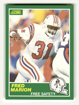 1989 Score Base Set #232 Fred Marion