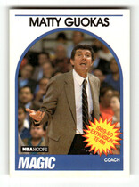 1989 NBA Hoops Hoops #321 Matt Guokas