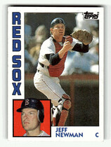 1984 Topps Base Set #296 Jeff Newman