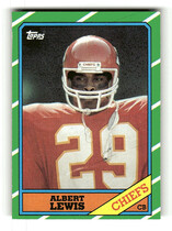 1986 Topps Base Set #312 Albert Lewis