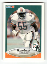 1990 Fleer Base Set #241 Hugh Green