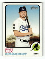 2022 Topps Heritage #397 Gavin Lux