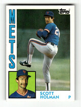 1984 Topps Base Set #13 Scott Holman