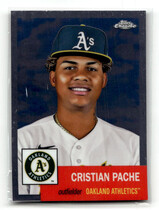 2022 Topps Chrome Platinum Anniversary #485 Cristian Pache