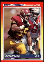 1990 Score Base Set #302 Junior Seau