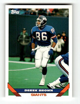 1993 Topps Base Set #653 Derek Brown
