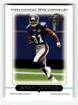 2005 Topps Base Set #217 Amani Toomer