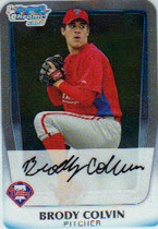 2011 Bowman Chrome Prospects #BCP162 Brody Colvin