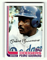 1982 Topps Base Set #247 Pedro Guerrero