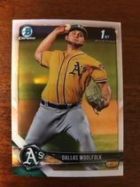 2018 Bowman Chrome Draft #BDC-127 Dallas Woolfolk