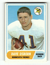 1968 Topps Base Set #29 Dave Osborn