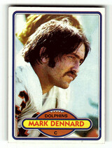 1980 Topps Base Set #321 Mark Dennard