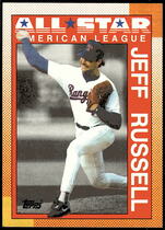 1990 Topps Base Set #395 Jeff Russell