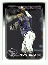 2024 Topps Base Set #341 Elehuris Montero