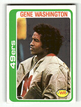 1978 Topps Base Set #403 Gene Washington