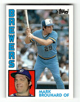 1984 Topps Base Set #528 Mark Brouhard