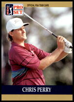 1990 Pro Set PGA Tour #63 Chris Perry