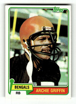 1981 Topps Base Set #38 Archie Griffin