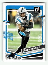 2023 Donruss Base Set #40 Chuba Hubbard