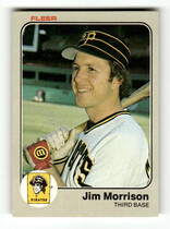 1983 Fleer Base Set #313 Jim Morrison