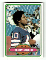 1980 Topps Base Set #243 Terry Miller