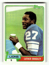 1981 Topps Base Set #203 Luther Bradley