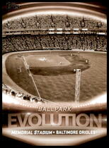 2019 Topps Evolution #EO-19 Memorial Stadium|Oriole Park At Camden Yards
