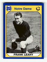 1990 Collegiate Collection Notre Dame 200 #172 Frank Leahy