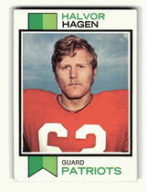 1973 Topps Base Set #58 Halvor Hagen