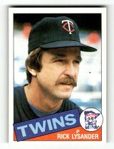 1985 Topps Base Set #383 Rick Lysander