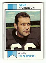 1973 Topps Base Set #183 Gene Hickerson