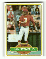 1980 Topps Base Set #266 Jan Stenerud