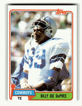 1981 Topps Base Set #393 Billy Joe DuPree