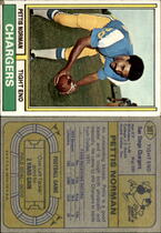 1974 Topps Base Set #307 Pettis Norman