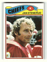 1977 Topps Base Set #335 Jan Stenerud