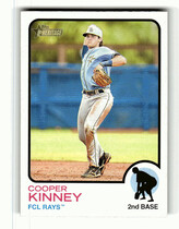 2022 Topps Heritage Minor League #32 Cooper Kinney