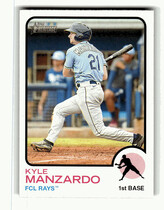 2022 Topps Heritage Minor League #77 Kyle Manzardo