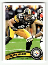 2011 Topps Base Set #381 Heath Miller