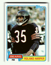 1981 Topps Base Set #516 Roland Harper