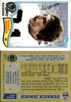 1982 Topps Base Set #192 Derrick Jensen