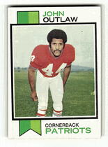 1973 Topps Base Set #384 John Outlaw