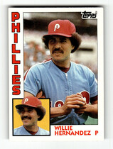 1984 Topps Base Set #199 Willie Hernandez