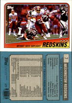 1988 Topps Base Set #7 Wash. Redskins