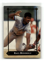 1992 Leaf Gold Rookies #BC-16 Raul Mondesi