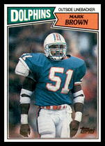 1987 Topps Base Set #245 Mark Brown