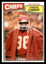 1987 Topps Base Set #164 Carlos Carson