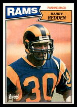 1987 Topps Base Set #147 Barry Redden