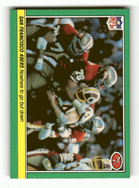 1984 Fleer Team Action #50 49ers