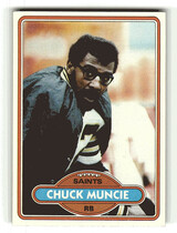 1980 Topps Base Set #40 Chuck Muncie