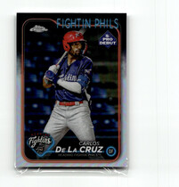 2024 Topps Pro Debut Chrome #PDC-51 Carlos De La Cruz